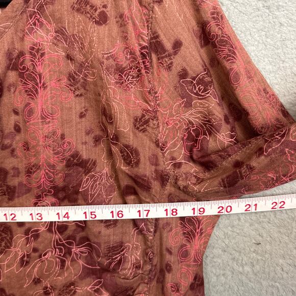 Mountain Hardwear Women's Outdoor Shirt Pullover Lightweight Gorpcore Size 12 - Picture 4 of 9